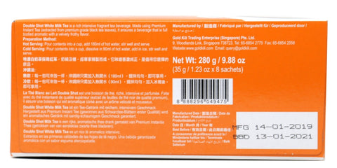 Gold Kili White Milk Tea Double Shot 8 Sachets 9.88 Oz (280 g)