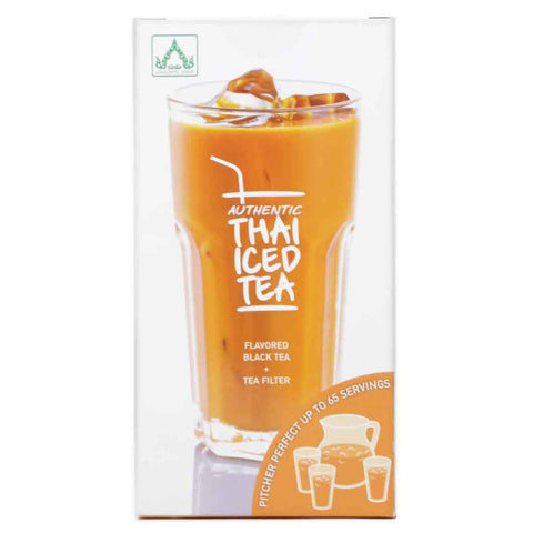Wang Derm Authentic Thai Iced Tea Black Tea Flavored 65 Servings 7.06 Oz (200g)