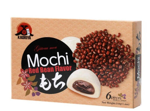 Kaoriya Mochi Red Bean Flavor (6 Pieces) 7.4 Oz (210 g)