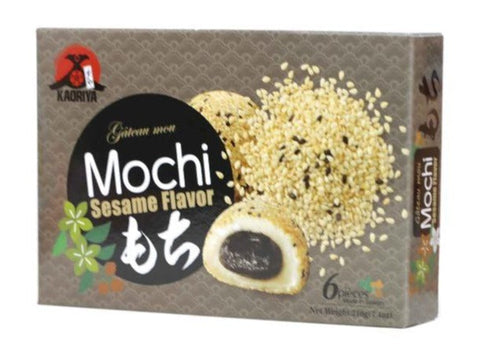 Kaoriya Mochi Sesame Flavor (6 Pieces) 7.4 Oz (210 g)