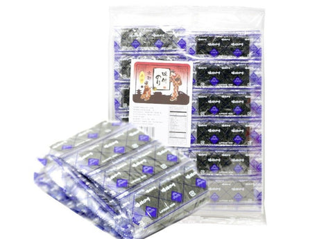 Japanese Seasoned HOT Ajinori Dried Layer Seaweed Akitsuya Sheets Snacks 3pcs x 100 - 2.6 Oz, 味付辣味海苔 3x 100pc