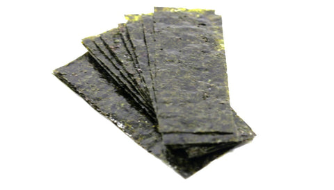 Japanese Seasoned HOT Ajinori Dried Layer Seaweed Akitsuya Sheets Snacks 3pcs x 100 - 2.6 Oz, 味付辣味海苔 3x 100pc