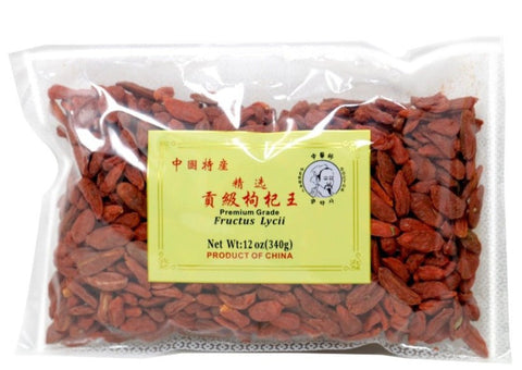 Herbal Doctor Premium Fructus Lycii | Goji Berry 12 Oz (340 g) - 中医师精选贡级宁夏杞子王