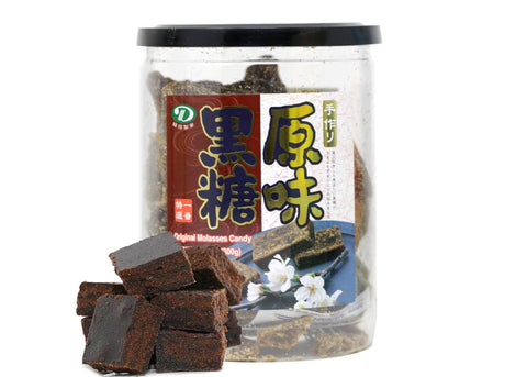 Original Chewy Molasses Candy Hand-Made Brown Sugar Candy 10.58 Oz (300 g) - 绿得制菓手作原味黑糖