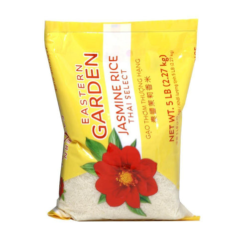 Eastern Garden Thai Select Jasmine Rice 5LB (2.27 Kg) - 泰国茉莉香米 - CoCo Island Mart
