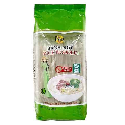 Viet Way Rice Noodle | Ban Pho - L Size 14 Oz (400 g) - CoCo Island Mart