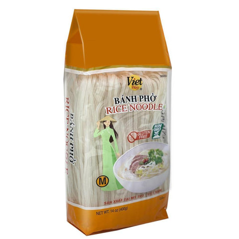 Viet Way Rice Noodle | Ban Pho - M Size 14 Oz (400 g) - CoCo Island Mart