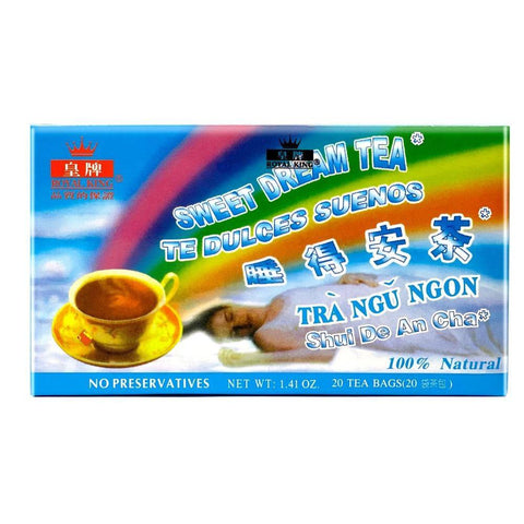 Royal King 100% Natural Sweet Dream Tea 20 Bags 1.41 Oz - 皇牌睡得安茶 20 小包 1.41 克 - CoCo Island Mart