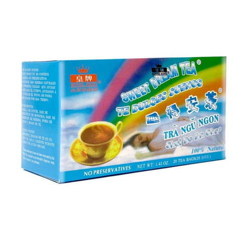 Royal King 100% Natural Sweet Dream Tea 20 Bags 1.41 Oz - 皇牌睡得安茶 20 小包 1.41 克 - CoCo Island Mart