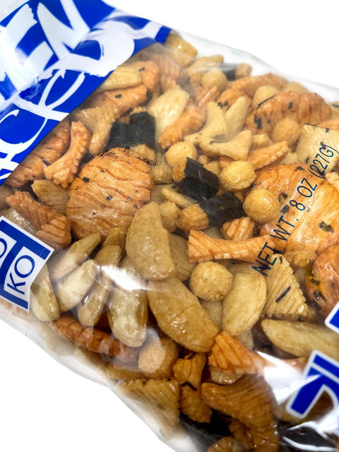 Toko Japanese Rice Crackers Mix Friendly Pack 8 Oz (227 g) - CoCo Island Mart