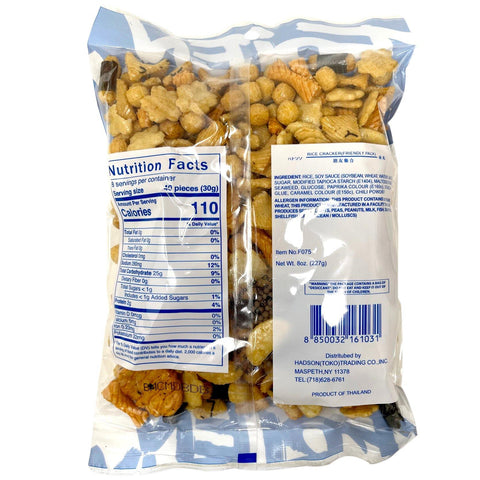Toko Japanese Rice Crackers Mix Friendly Pack 8 Oz (227 g) - CoCo Island Mart