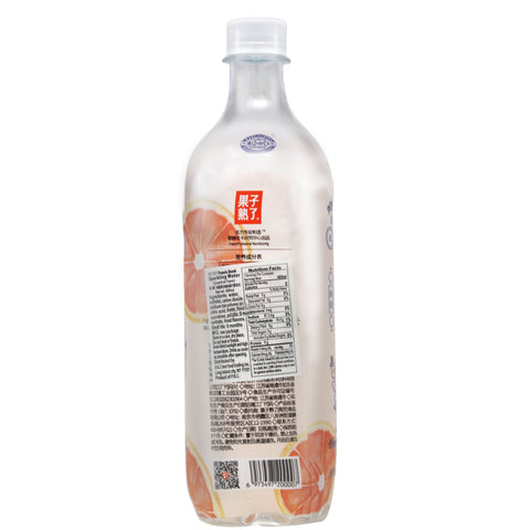 Ripe Fruit Pomelo Bomb Sugar-Free Sparkling Water Grapefruit Flavor 480 mL - 西柚味苏打气泡水 汽水 无糖