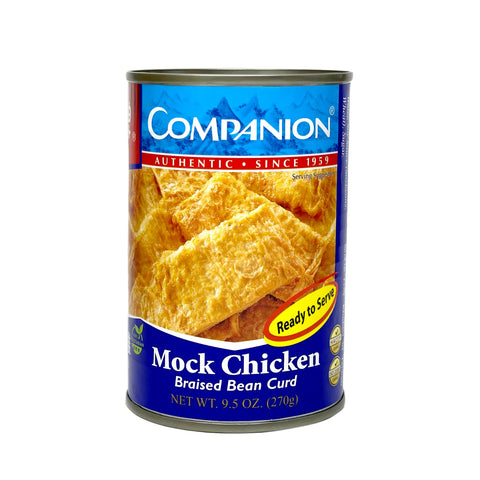 Companion Mock Chicken Braised Bean Curd 9.5 Oz (270 g)