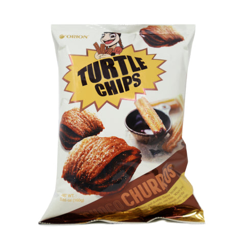 ORIONTurtle Chips Choco Churros Flavor 5.65 Oz (160 g)