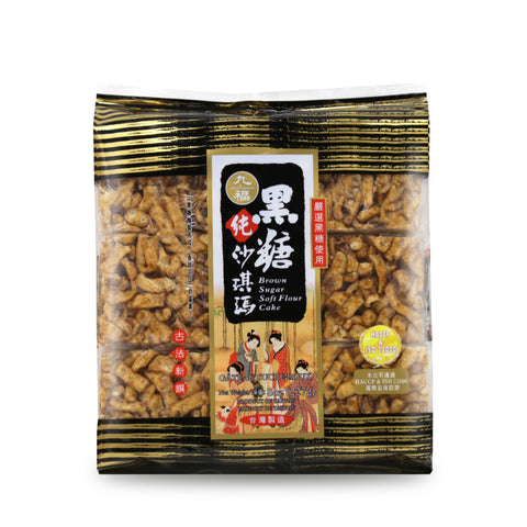 Nice Choice Brown Sugar Soft Flour Cake 8 Oz (227 g) - 九福 黑糖沙琪玛 227克