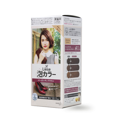 KAO-LIESE PRETTIA Hair Dye Burgundy Brown Color
