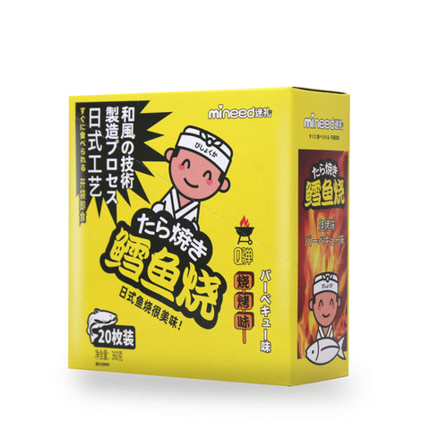 Mineed Baked Cod Fish BBQ Flavor 12.7 Oz (360 g) - 迷礼鳕鱼 烤烧味 360克