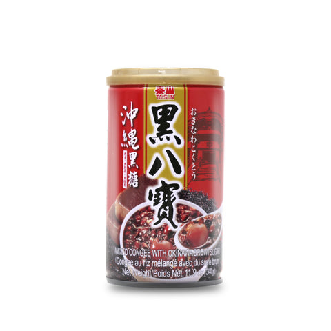 Taisun Mixed Congee W/ Okinawa Brown Sugar 11.9 Oz (340 g) - 泰山沖繩黑糖黑八寶 340克