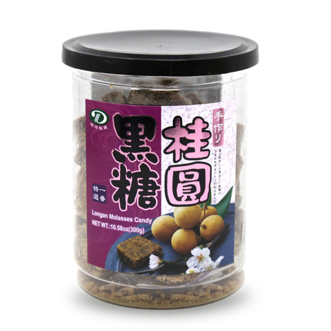 Liuhder Longan Molasses Candy 10.58 Oz (300 g) - 綠得桂國黑糖塊 300克