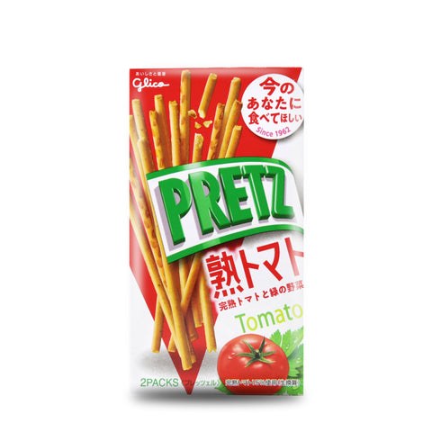 Glico Pretz Tomato Biscuit Sticks 2 Packs 2.1 Oz (60 g)