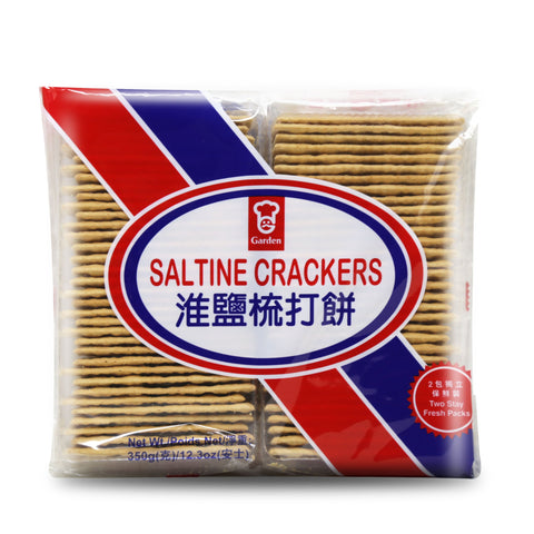 Garden Saltine Crackers - Soda Crackers Snack 12.3 Oz (350 g) - 淮盐梳打饼