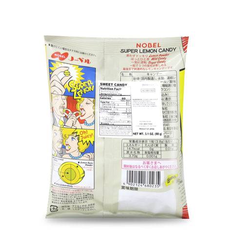 Nobel Super Lemon Candy 3.1 Oz (88 g)