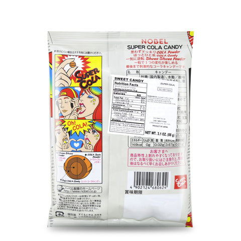 Nobel Super Cola Candy 3.1 Oz (88 g)