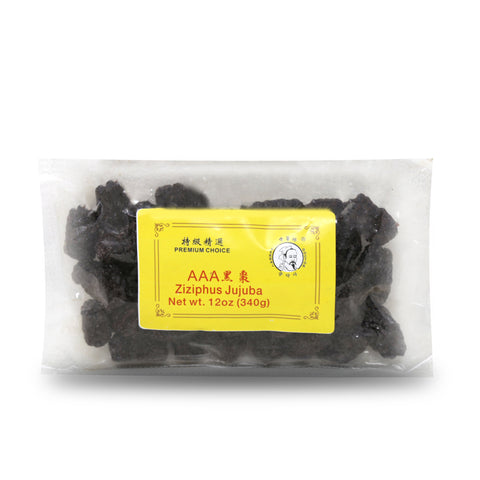 Herbal Doctor Ziziphus Black Jujuba 12 Oz (340 g) - AAA黑枣 340克