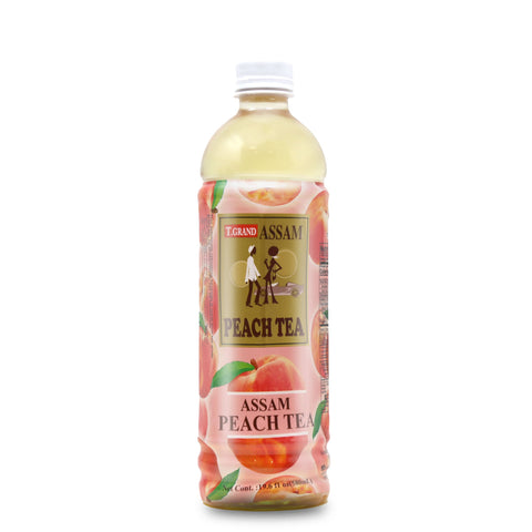 T.GRAND Assam Peach Tea 19.6 FL Oz (580 mL)