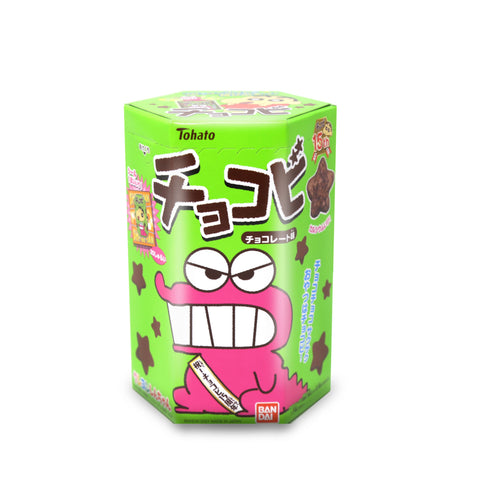 TOHATO Shin-Chan Choco-Bi Chcocolate Crackers 0.8 Oz (25 g)