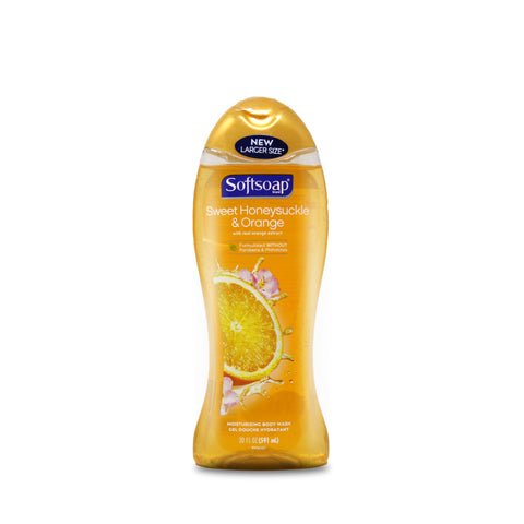 Soft Soap Sweet Honeysuckle & Orange Body Wash 20 FL Oz (591 mL)