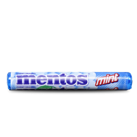 MENTOS Chewy Dragees Mint Flavor 100 g