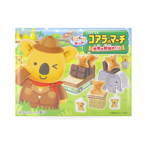LOTTE Koala's March Kit Animal Choco Snack 1.6 Oz (47 g)