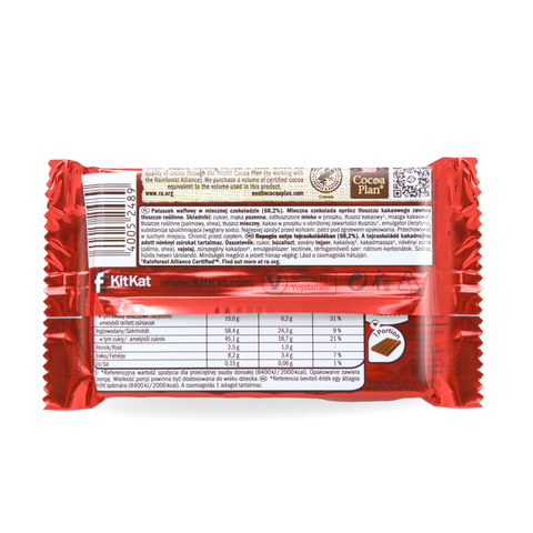 NESTLE Kit Kat Crisp Wafers in Milk Chocolate 41.5 g