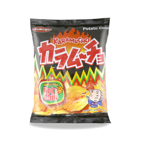 KOIKEYA Karamucho Hot Chili Potato Chips 1.9 Oz (54 g)