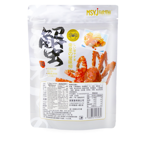 MSYJ Emperor Crab Flavor Crab Stick Spicy Flavor 3.38 Oz (96 g)