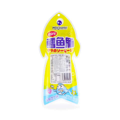 MSYJ Cod Fish Sausage Cheese Flavor 3.52 Oz (100 g)