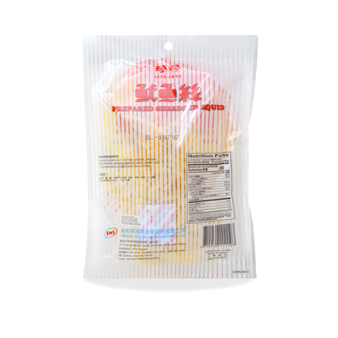 JANE-JANE Prepared Shredded Squid 3 Oz (85 g)