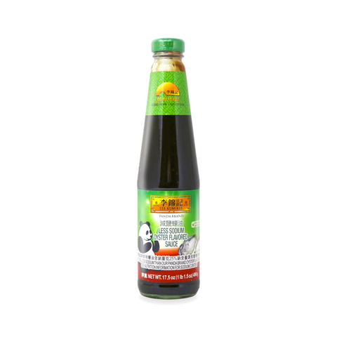 LEE KUM KEE Less Sodium Oyster Flavored Sauce 17.5 Oz (496 g)