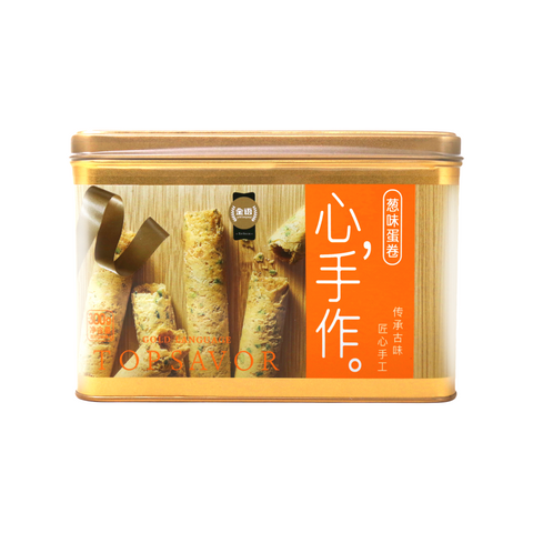 TOP SAVOR Handmade Egg Rolls Onion Flavor 10.58 Oz (300 g)