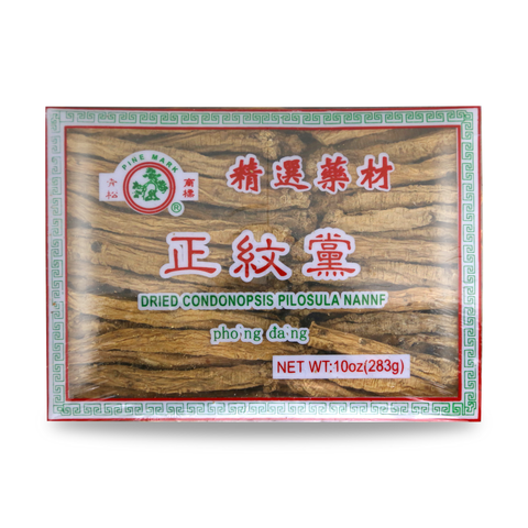 正纹党Pine Mark Dried Condonopsis Pilosula Nannf 10 Oz (283 g)