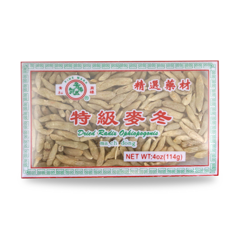 特级麦冬Pine Mark Dried Radix Ophiopogonis 4 Oz (114 g)