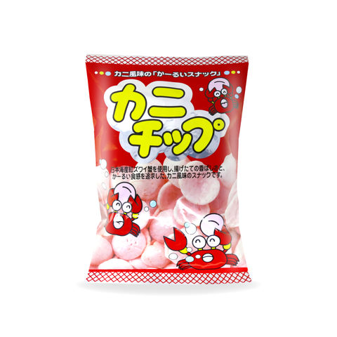WAKABATO Crab Cracker (Kani Chip/Pink) 1.7 Oz (50 g)