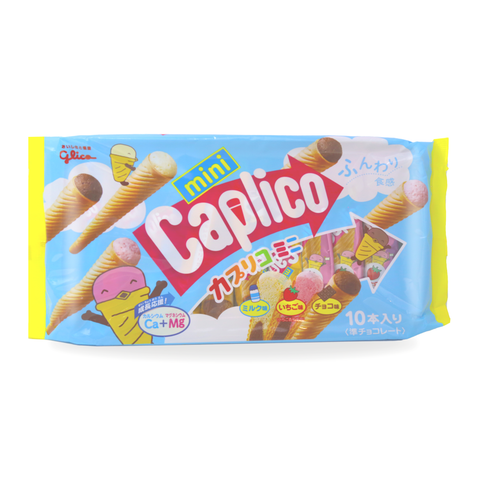 GLICO Wafer Cone (Caplico Mini Big Bag) 2.91 Oz (82.5 g)