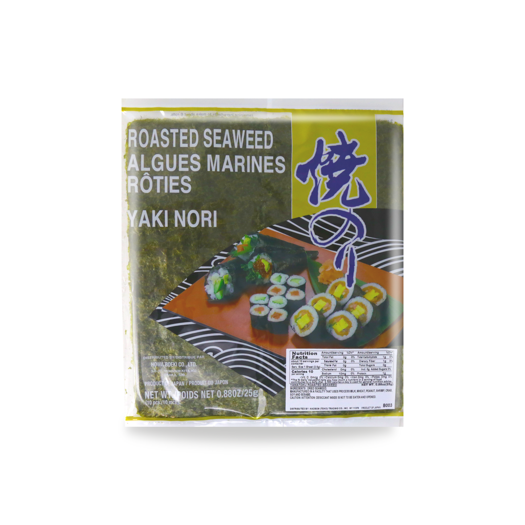 Yamatoku Roasted Seaweed Yaki Nori 0.88 Oz (25 g) – CoCo Fresh Mart
