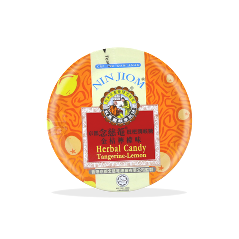 Nin Jiom Herbal Candy Tangerine-Lemon 2.11 Oz (60 g)