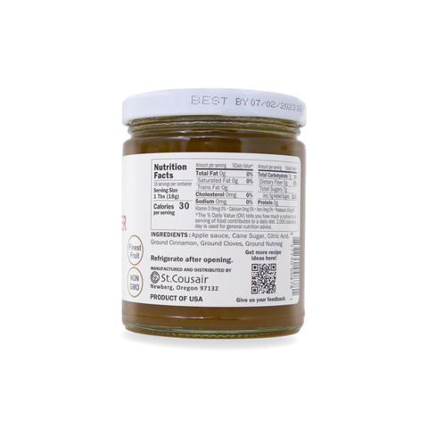 Kuze Fuku & Sons Apple Butter Premium Jam 10 Oz (283 g)