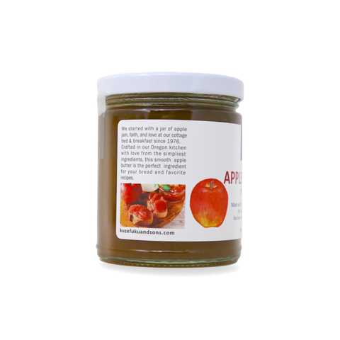 Kuze Fuku & Sons Apple Butter Premium Jam 10 Oz (283 g)