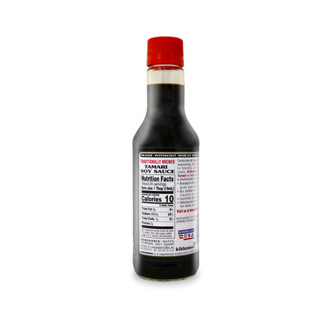 KIKKOMAN Traditionally Brewed Tamari Soy Sauce 10FL Oz (296 mL)