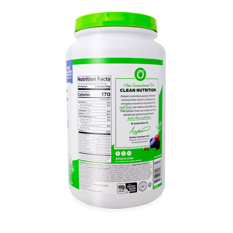 Orgain Organic Plant-Based Protein Powder Creamy Chocolate Fudge Flavor 42.3 Oz (2.64 LB)